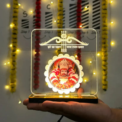 Khatu Syam Ji LED Light Glow Frame