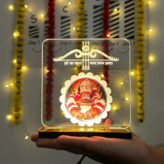 Khatu Syam Ji LED Light Glow Frame
