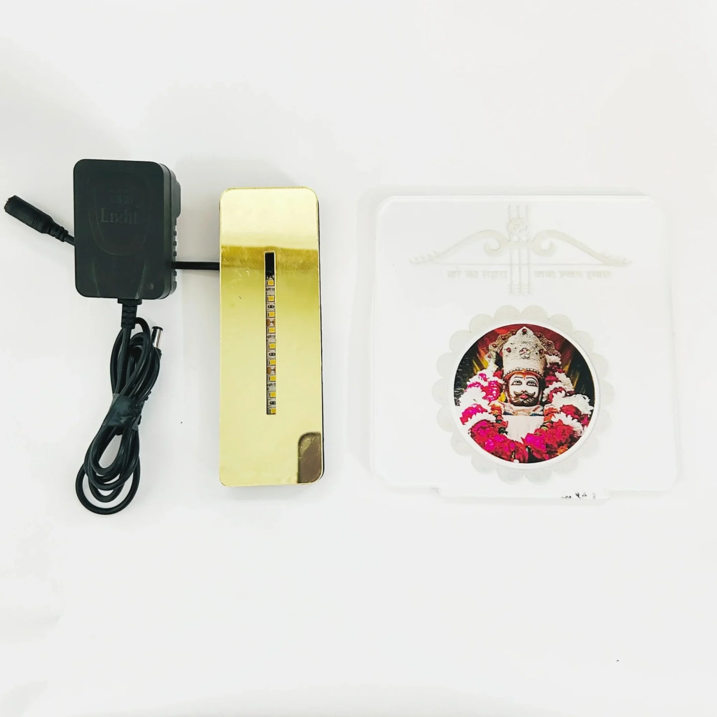 Khatu Shyam Ji Idol LED Light Glow Frame